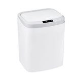 Maxbell 16L Smart Trash Can Dustbin Rubbish Bin for Office Living Room Bedroom White