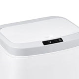 Maxbell 16L Smart Trash Can Dustbin Rubbish Bin for Office Living Room Bedroom White