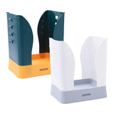 Maxbell Trash Can Wastebasket Garbage Can Garbage Bucket for Kitchen Office Home Blue and Yellow