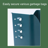 Maxbell Trash Can Wastebasket Garbage Can Garbage Bucket for Kitchen Office Home Blue and Yellow