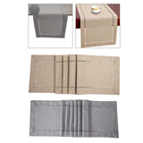 Maxbell Halloween Desk Runner Reusable for Party Gatherings Dining Tables Beige