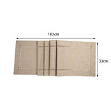 Maxbell Halloween Desk Runner Reusable for Party Gatherings Dining Tables Beige