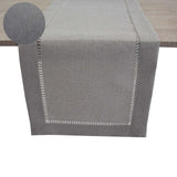 Maxbell Halloween Desk Runner Reusable for Party Gatherings Dining Tables Grey