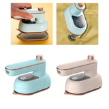 Maxbell Multipurpose Steam Iron Handheld Portable for Household Dormitory Blue