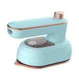 Maxbell Multipurpose Steam Iron Handheld Portable for Household Dormitory Blue