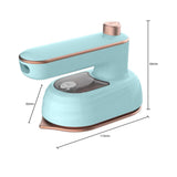 Maxbell Multipurpose Steam Iron Handheld Portable for Household Dormitory Blue