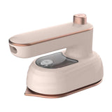 Maxbell Multipurpose Steam Iron Handheld Portable for Household Dormitory Pink