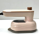 Maxbell Multipurpose Steam Iron Handheld Portable for Household Dormitory Pink