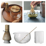 Maxbell Japanese Matcha Sets Green Tea Chasen Chashaku for Sadou Beginner Party