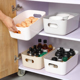 Maxbell Tabletop Organizer with Handle Case for Fridge Dorms Cabinet S