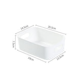 Maxbell Tabletop Organizer with Handle Case for Fridge Dorms Cabinet S