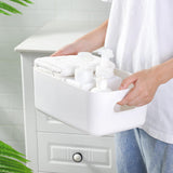 Maxbell Tabletop Organizer with Handle Case for Fridge Dorms Cabinet S