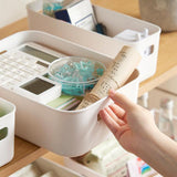 Maxbell Tabletop Organizer with Handle Case for Fridge Dorms Cabinet M