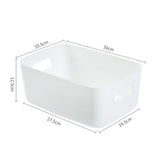 Maxbell Tabletop Organizer with Handle Case for Fridge Dorms Cabinet L