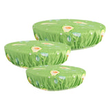 Maxbell 3x Stretch Wrap Bowl Covers Tableware for Home Storage Containers Outdoor Avocado Set