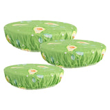 Maxbell 3x Stretch Wrap Bowl Covers Tableware for Home Storage Containers Outdoor Avocado Set