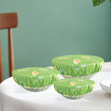 Maxbell 3x Stretch Wrap Bowl Covers Tableware for Home Storage Containers Outdoor Avocado Set