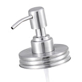 Maxbell Lotion Dispenser Pump Head for Kitchen Sink Neck Size Liquid Dispenser silver