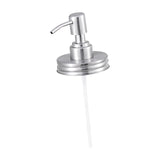 Maxbell Lotion Dispenser Pump Head for Kitchen Sink Neck Size Liquid Dispenser silver