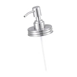 Maxbell Lotion Dispenser Pump Head for Kitchen Sink Neck Size Liquid Dispenser silver