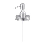 Maxbell Lotion Dispenser Pump Head for Kitchen Sink Neck Size Liquid Dispenser silver