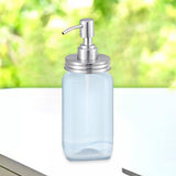 Maxbell Lotion Dispenser Pump Head for Kitchen Sink Neck Size Liquid Dispenser silver