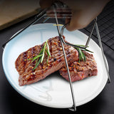 Maxbell Foldable Bowl Clip Plate Lifter Stainless Steel for Restaurant cooking