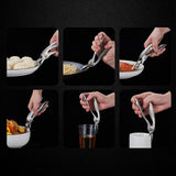 Maxbell Bowl Clip Gripper Non Slip Anti Scalding Clip for Moving Hot Bowl Household