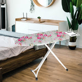 Maxbell Ironing Board Cover Heat Insulation Firm Soft for Household Living Room Flower