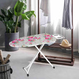 Maxbell Ironing Board Cover Heat Insulation Firm Soft for Household Living Room Flower