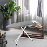 Maxbell Ironing Board Cover Heat Insulation Firm Soft for Household Living Room Silver cloth