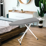Maxbell Ironing Board Cover Heat Insulation Firm Soft for Household Living Room Silver cloth