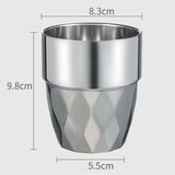Maxbell 304 Stainless Steel Cups Premium Unbreakable Reusable for tea drink Primary Color
