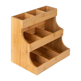 Maxbell Tea Organizer Seasoning Packets Storage Bin for Kitchen Cabinet