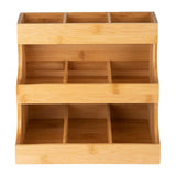 Maxbell Tea Organizer Seasoning Packets Storage Bin for Kitchen Cabinet