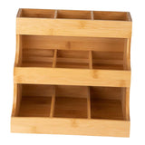 Maxbell Tea Organizer Seasoning Packets Storage Bin for Kitchen Cabinet