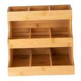 Maxbell Tea Organizer Seasoning Packets Storage Bin for Kitchen Cabinet