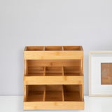 Maxbell Tea Organizer Seasoning Packets Storage Bin for Kitchen Cabinet