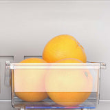 Maxbell Bottle Storage Holder Transparent Fridge Organizer Automatic Rolling for RV S Single Tier