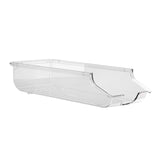 Maxbell Bottle Storage Holder Transparent Fridge Organizer Automatic Rolling for RV S Single Tier