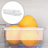 Maxbell Bottle Storage Holder Transparent Fridge Organizer Automatic Rolling for RV S Single Tier