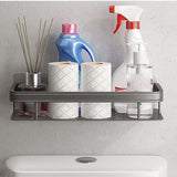 Maxbell Shower Caddy Multifunction Drainage Shelf Holder Bathroom Shelf for Dorm Single Layer