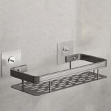 Maxbell Shower Caddy Multifunction Drainage Shelf Holder Bathroom Shelf for Dorm Single Layer