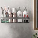 Maxbell Shower Caddy Multifunction Drainage Shelf Holder Bathroom Shelf for Dorm Single Layer