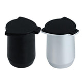Maxbell Coffee Machine Cup Binaural Design Exquisite Portable for 8 Tea black