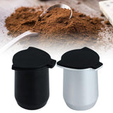 Maxbell Coffee Machine Cup Binaural Design Exquisite Portable for 8 Tea black