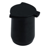 Maxbell Coffee Machine Cup Binaural Design Exquisite Portable for 8 Tea black