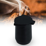Maxbell Coffee Machine Cup Binaural Design Exquisite Portable for 8 Tea black