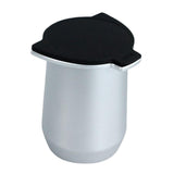 Maxbell Coffee Machine Cup Binaural Design Exquisite Portable for 8 Tea silver