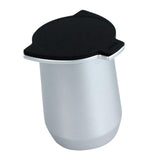 Maxbell Coffee Machine Cup Binaural Design Exquisite Portable for 8 Tea silver
